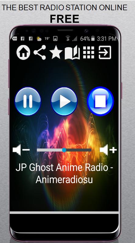 Jp Ghost Anime Radio App Radio Free Listen Online For Android Apk