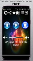 JP Tokyo FM 80.0 Radio Listen الملصق