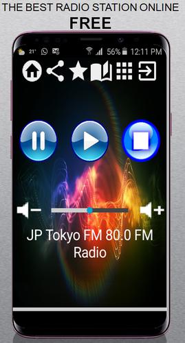 JP Tokyo FM 80.0 Radio Listen for Android - APK Download