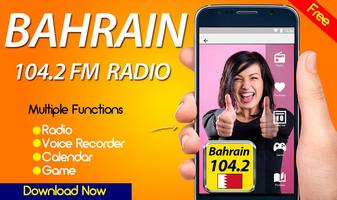 Fm Radio Bahrain 104.2 Affiche