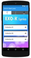 EXO-K Best Lyrics plakat