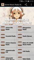 Anime Music Radio Stations Poster