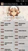 Anime Music Radio Stations Plakat