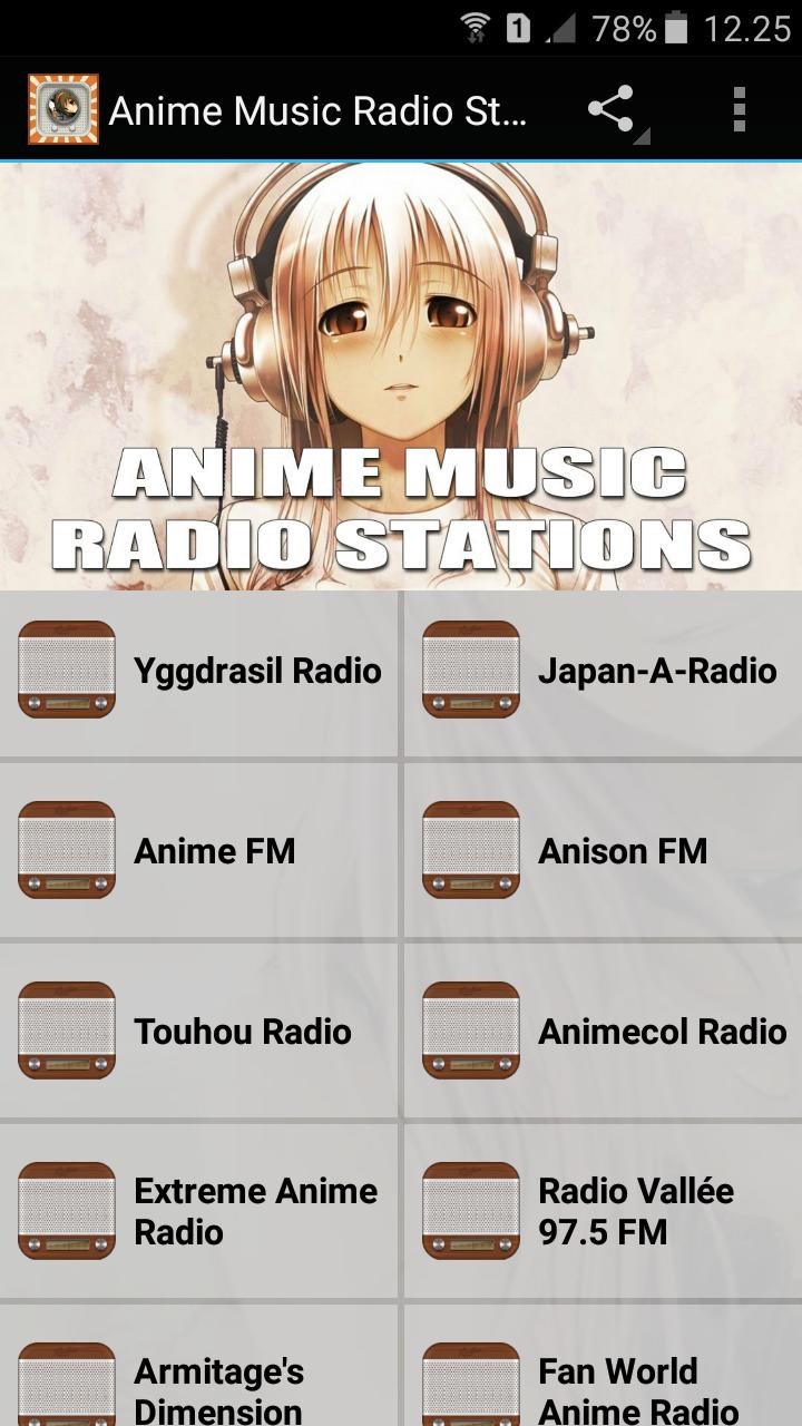 Anime Music Radio Stations for Android - APK Download