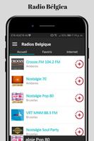 Radio Belgica en ligne AM - FM الملصق