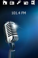 101.4 FM online app free Affiche