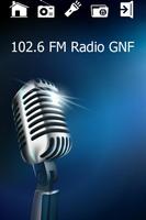 102.6 FM Radio GNF Affiche