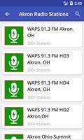 Akron Radio Stations تصوير الشاشة 1