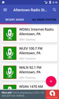 Allentown Radio - All Pennsylvania Stations Plakat
