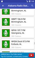 Alabama Radio Stations captura de pantalla 1
