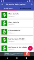 AM and FM Radio Station poster
