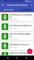 California Radio Stations Affiche