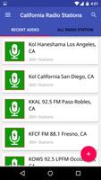 California Radio Stations plakat