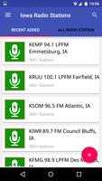 Iowa Radio Stations โปสเตอร์