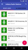 Indiana Radio Stations โปสเตอร์