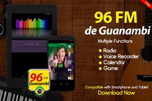 Rádio 96 FM de Guanambi Radio Do Brasil syot layar 2