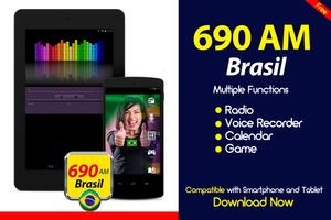 Radio Brasil AM 690 Radio do Brasil পোস্টার