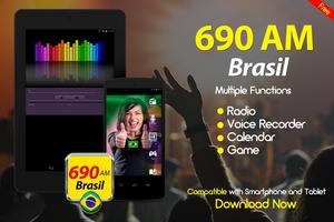 Radio Brasil AM 690 Radio do Brasil captura de pantalla 1