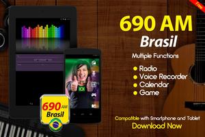 Radio Brasil AM 690 Radio do Brasil imagem de tela 2