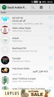 Saudi Arabia Radio Affiche
