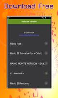 radios del salvador โปสเตอร์