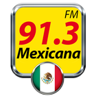 La Mexicana 91.3 Radio de Mexico Gratis Radio FM ikona