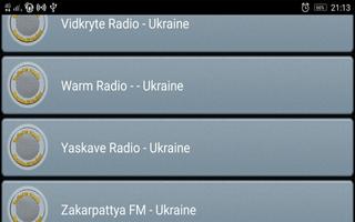 RadioFM Ukrainian All Stations capture d'écran 2