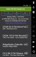 Radio FM AM Canada en direct Affiche