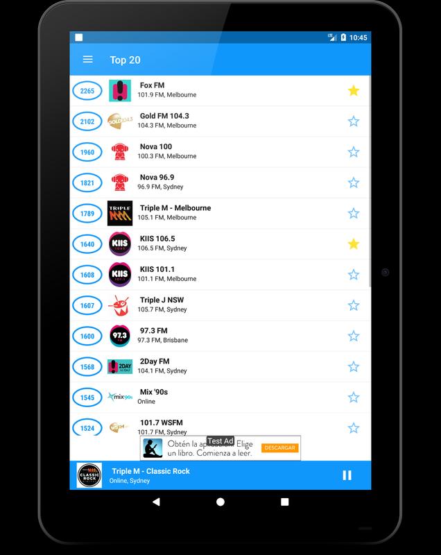 Radio Australia FM APK Download - Gratis Musik &amp; Audio APL ...