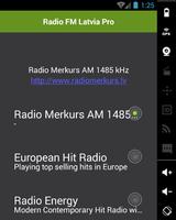 Radio FM Latvia Pro capture d'écran 1