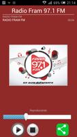 Radio Fram 97.1 FM plakat