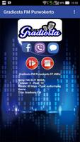 Poster Radio Gradiosta FM Purwokerto