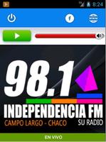 Fm Independencia 98.1 poster