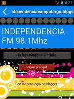 Fm Independencia 98.1 screenshot 1