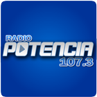 Radio Potencia 107.3 MHZ Zeichen