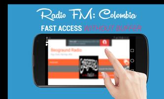 Poster Radio FM: Colombia Online 🇨🇴