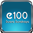 E 100 Suara Surabaya Indonesia Radio Online icône