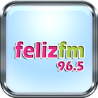 Feliz FM Rádio ao Vivo 96.5 FM Radio São Paulo icône