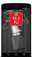 95.5 PLJ Radio Recorder App Affiche