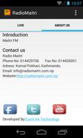 Radio Maitri 99.4 MHz syot layar 1