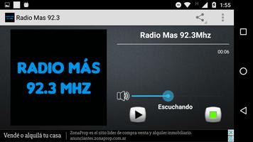 Radio Mas 92.3 capture d'écran 1