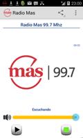 Radio Mas 99.7 الملصق