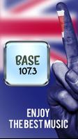 Base FM 107.3 Radio Station Plakat