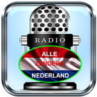 Radio Alle Zenders Nederland FM-zenders Gratis FM أيقونة