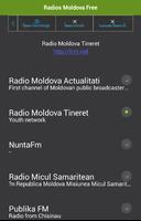 Radios Moldova Free capture d'écran 1