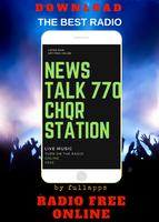 News Talk 770 - CHQR ONLINE FREE APP RADIO plakat