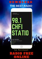 CHFI 98.1 CHFI Radio App CA free online poster
