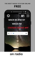 Poster RADIO WKCR 89.9FM NY WKCR FM STATION ONLINE APP