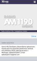 Radio América AM 1190 Ekran Görüntüsü 2