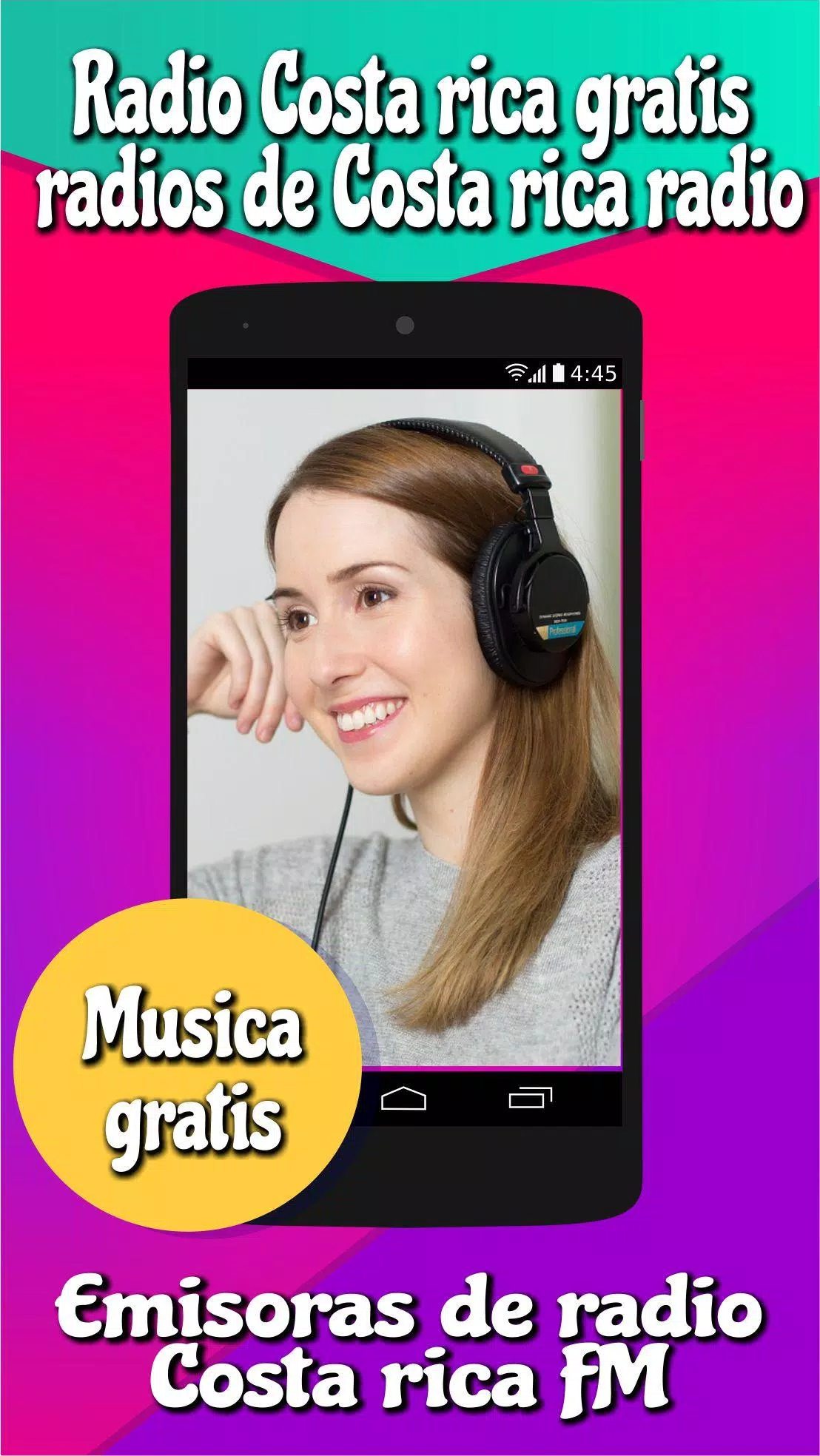 Android용 Radio Costa rica gratis radios de Costa rica radio APK 다운로드
